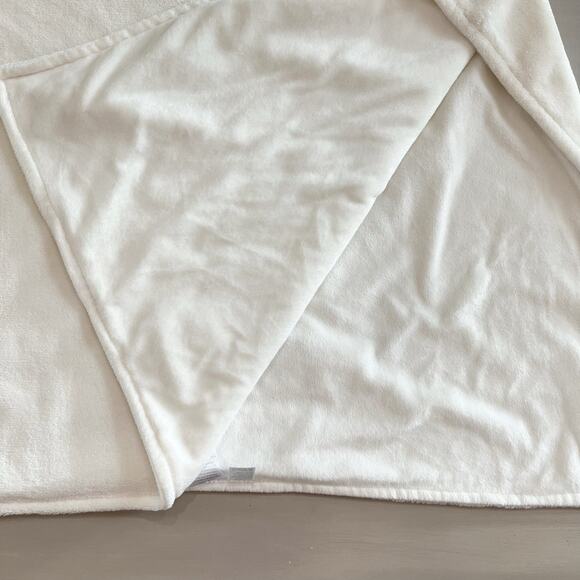 Baby Starters Sock Monkey Ivory Blanket - Soft Cozy Fleece 30x40 - Picture 5 of 6